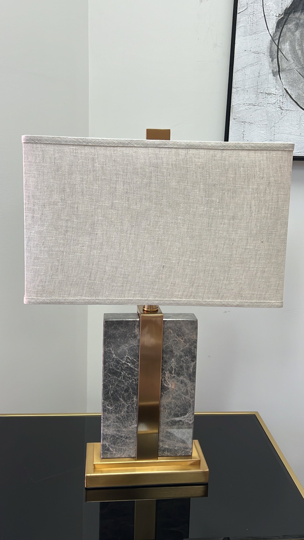 Regal Marble table lamp - Luscious Homewares