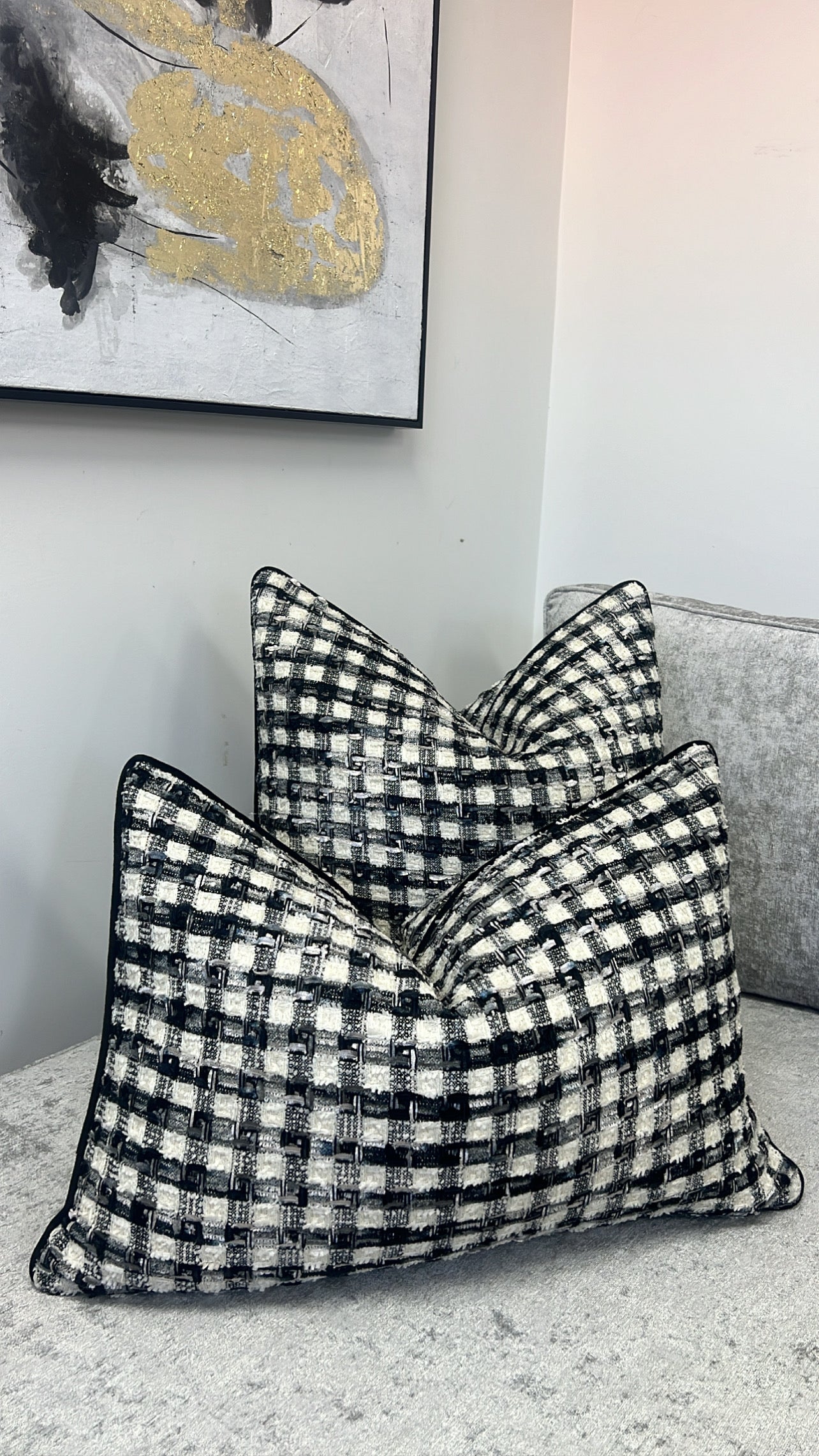 Tiara cushion - Luscious Homewares