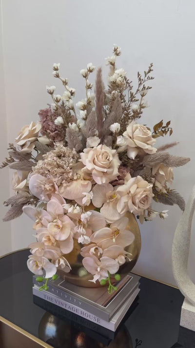 Magnolia floral arrangement