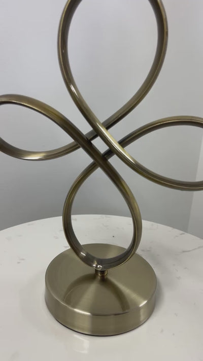 Charlene bronze Candle holder