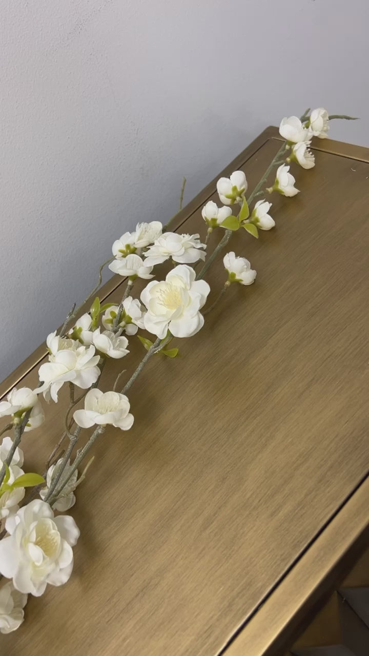 cherry blossom cream stem 130cm