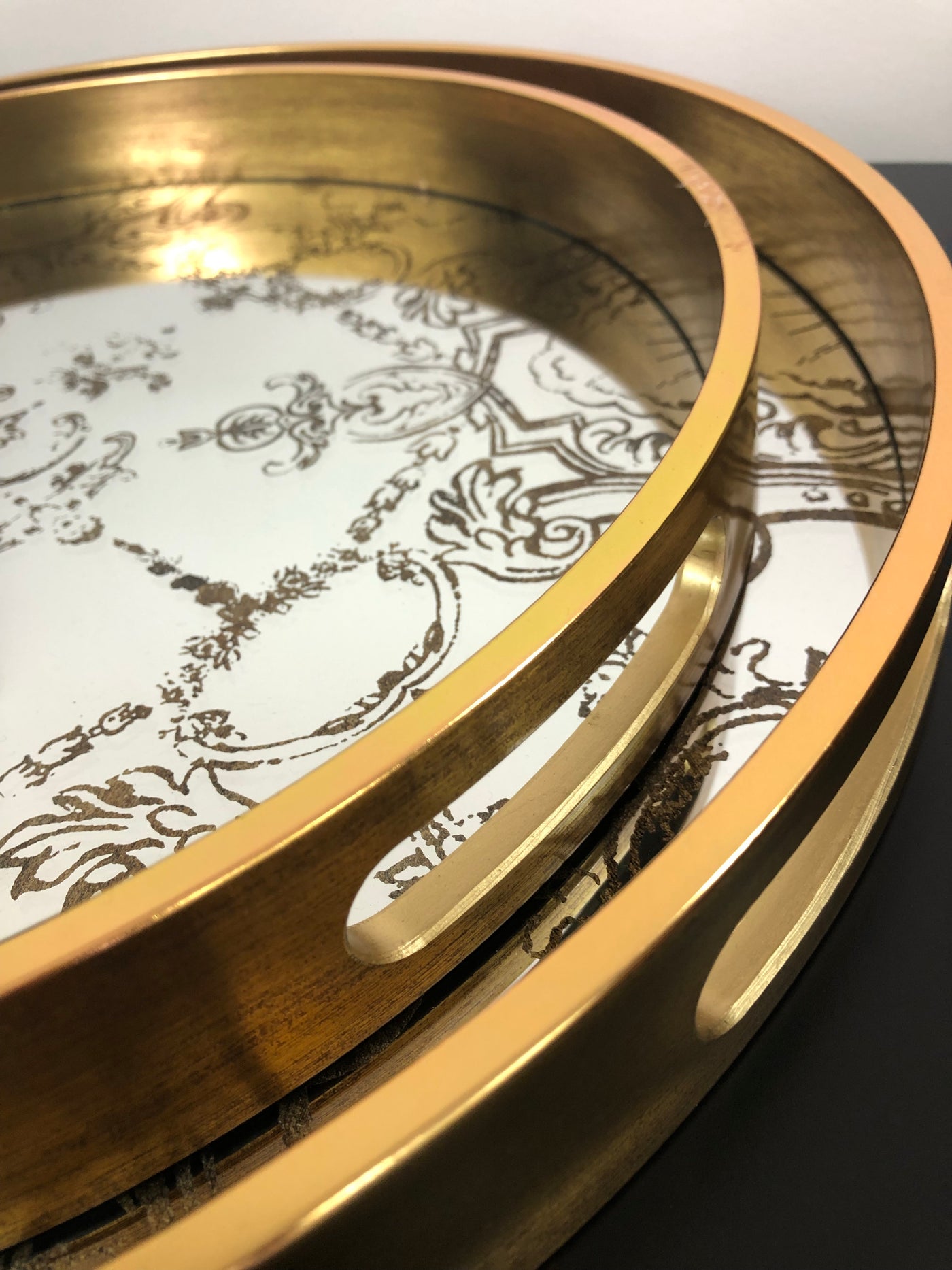 Royce gold tray set - Luscious Homewares