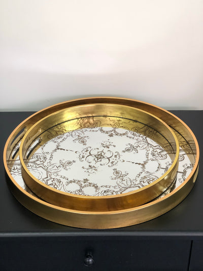 Royce gold tray set - Luscious Homewares