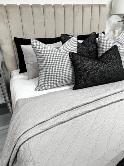 Dove bedspread 3 piece set queen / king - Luscious Homewares